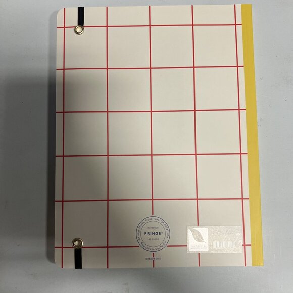 FRINGE College Ruled Composition Notebook with Elastic Closure Grid (Pack of 3) - Picture 3 of 5